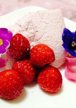 簡単 基本 いちごのムース-レシピのメイン写真