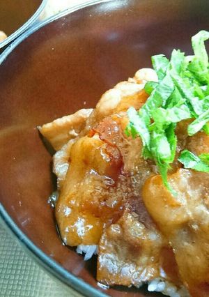 やみつき！豚バラ丼♡﻿-レシピのメイン写真