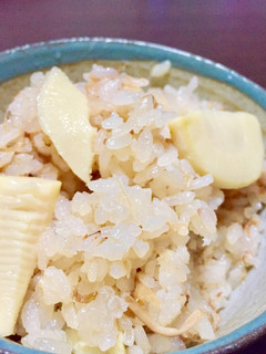 土佐煮風！筍となめ茸の炊き込みご飯-レシピのメイン写真