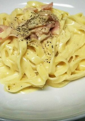 家族で食べよう～失敗しないカルボナーラ-レシピのメイン写真