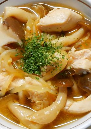ランチに♪もやしときのこ鶏ささみのスープ-レシピのメイン写真