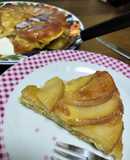 おせちリメイク！リンゴと栗きんとんケーキ