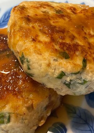 大葉香る♪つくね風豆腐ハンバーグ-レシピのメイン写真