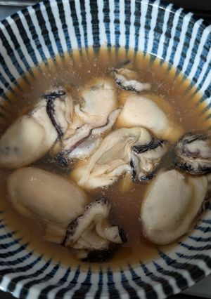 簡単★ちょっとした贅沢！牡蠣のポン酢煮-レシピのメイン写真