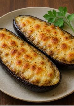 トースターで簡単！なすのとろとろチーズ焼き-レシピのメイン写真