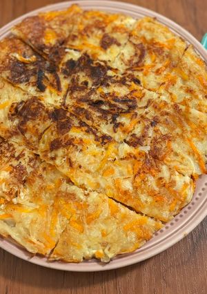 卵も薄力粉も使わない、飲める豆腐チヂミ-レシピのメイン写真