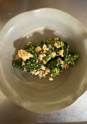 菜花の白和え-レシピのメイン写真