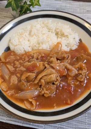 ルー不使用!トマト缶で🌟ハヤシライス-レシピのメイン写真