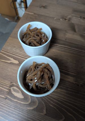 黒つきこんにゃく甘辛煮-レシピのメイン写真