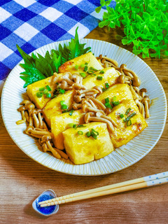♡豆腐としめじの甘辛和風ステーキ♡-レシピのメイン写真