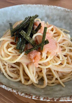 贅沢！たらこパスタ-レシピのメイン写真