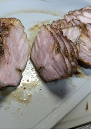 燻製器で燻煙チャーシュー-レシピのメイン写真