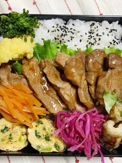 2/21ヨッチャン☆焼肉弁当-レシピのメイン写真