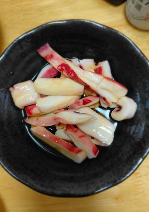 茹でイカの酢の物-レシピのメイン写真