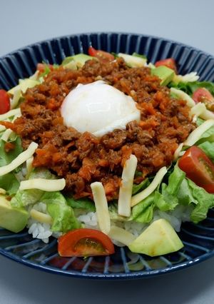 エゾ鹿肉のスパイシータコライス-レシピのメイン写真