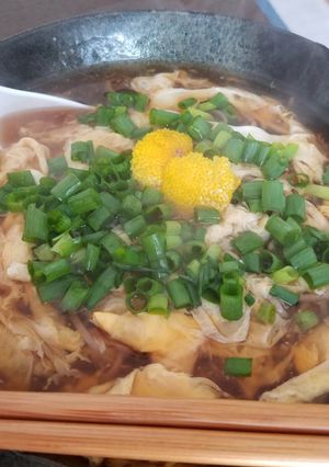 卵とじそば-レシピのメイン写真