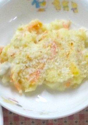 マカロニグラタン　保育園給食-レシピのメイン写真