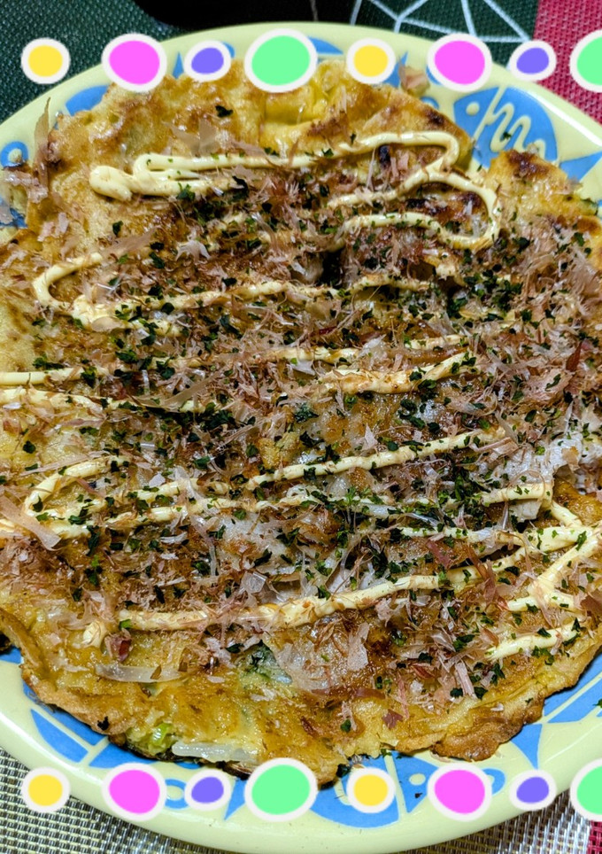 ネギともやしのお好み焼き風-レシピのメイン写真