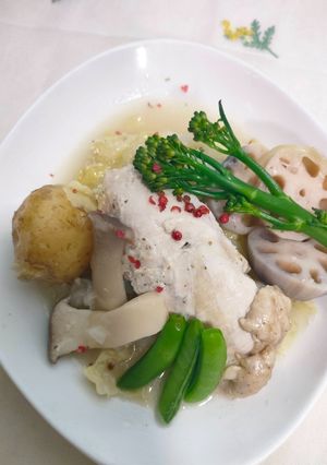 鶏むね肉のコンフィ-レシピのメイン写真
