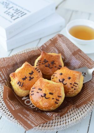 ねこスコーン-レシピのメイン写真