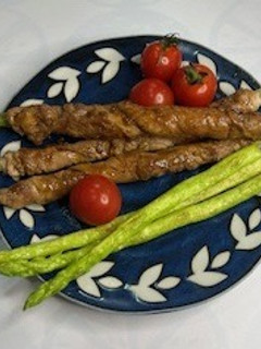 【京田辺発】アスパラ塩焼き・肉巻き-レシピのメイン写真