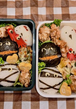 高１男子とパパの弁当241031-レシピのメイン写真