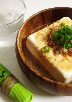 おつまみ冷奴 わさび醤油-レシピのメイン写真