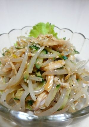 鶏とモヤシの担々和え-レシピのメイン写真