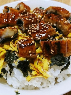わが家のうな丼-レシピのメイン写真