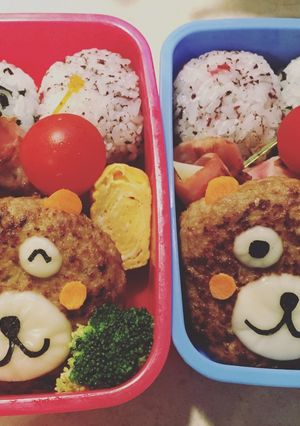 ☆キャラ弁☆くま-レシピのメイン写真