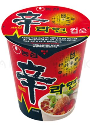 韓国辛ラーメンで超簡単焼きそば-レシピのメイン写真