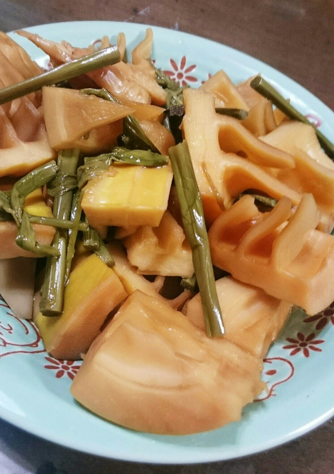 筍とわらびの煮物-レシピのメイン写真