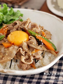 こくうまきんぴら丼♡-レシピのメイン写真