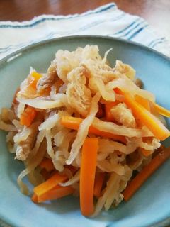 定番常備菜。切り干し大根の煮物-レシピのメイン写真