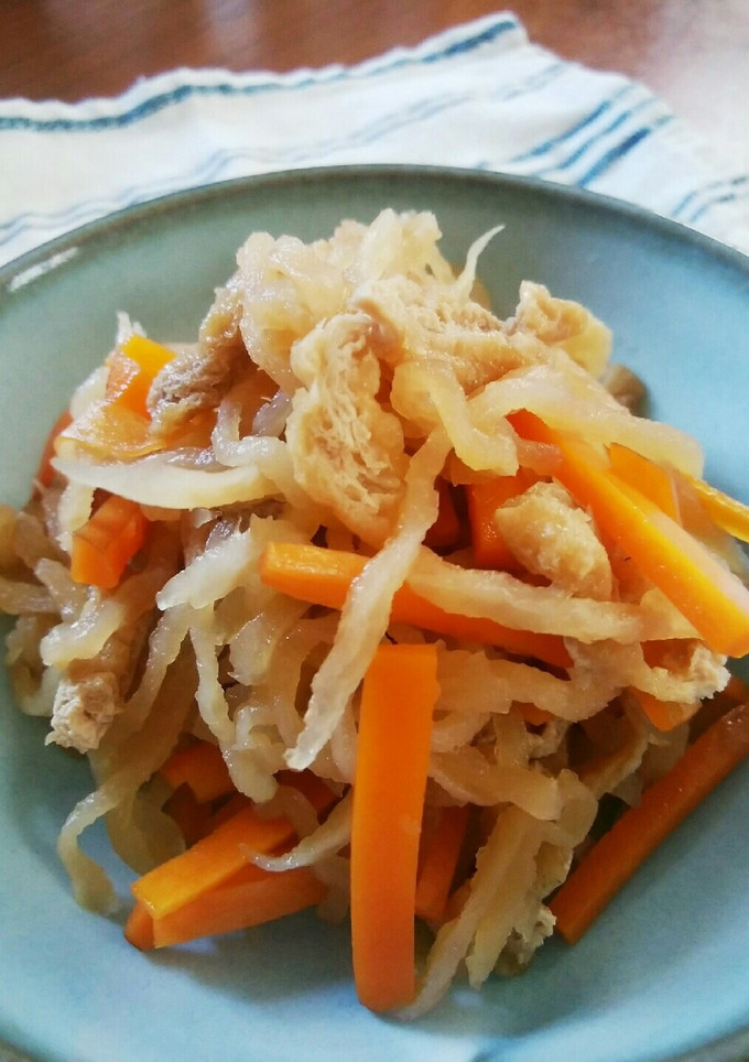 定番常備菜。切り干し大根の煮物-レシピのメイン写真