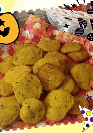 材料3つ！かぼちゃのハードクッキー♪-レシピのメイン写真