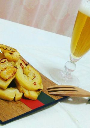たけのこペペロンチーノ-レシピのメイン写真