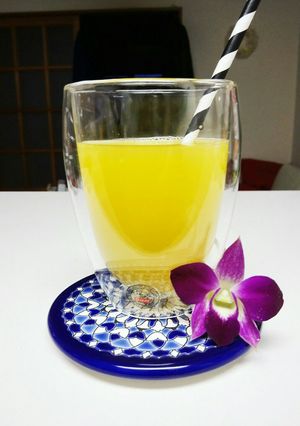 材料2つ★簡単1分最高のフルーツ炭酸水♪-レシピのメイン写真