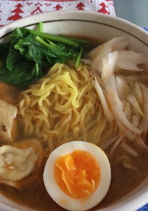 アラを使った魚ダシのラーメン-レシピのメイン写真