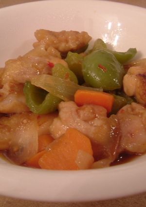 ピリ辛！鶏と野菜の照り焼き-レシピのメイン写真