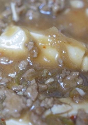 ：我が家のピリ辛麻婆豆腐-レシピのメイン写真