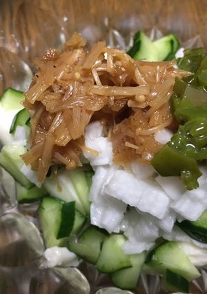 ネバネバ具だくさん冷奴-レシピのメイン写真