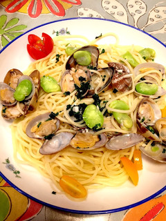 空豆とアサリのパスタ・ボンゴレヴェルデ-レシピのメイン写真