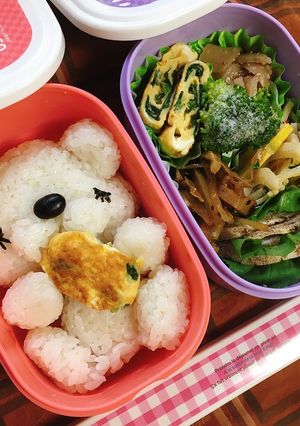 シロクマ弁当-レシピのメイン写真