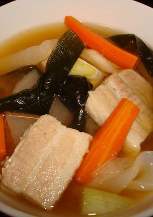 宮古人直伝ｿｰｷ汁-レシピのメイン写真