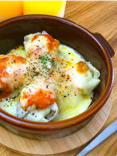 肉シュウマイのトマトチーズ焼き-レシピのメイン写真