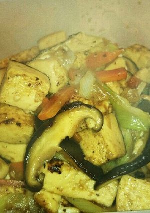 簡単に炒り豆腐-レシピのメイン写真