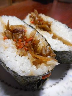 きんぴらごぼうのおにぎらず-レシピのメイン写真