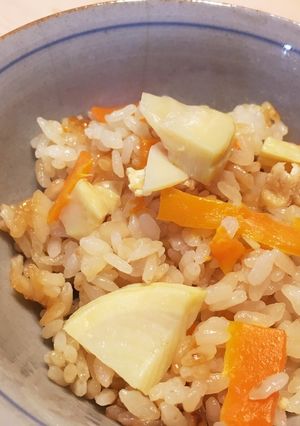 調味料２つだけ 簡単炊き込みご飯-レシピのメイン写真