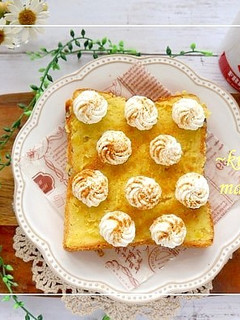 レンジで簡単!スイートポテトパン&サンド-レシピのメイン写真